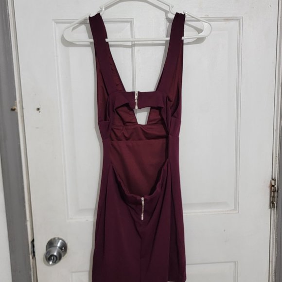 Lulus Smoldering Love Cutout Bodycon Mini Dress SMALL - Picture 6 of 7